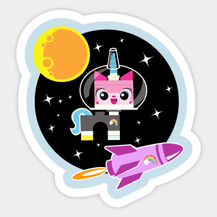 Unikitty in Space Sticker